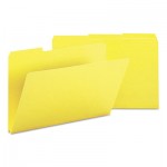Smead Recycled Folder, One Inch Expansion, 1/3 Cut Top Tab, Legal, Yellow, 25/Box SMD22562