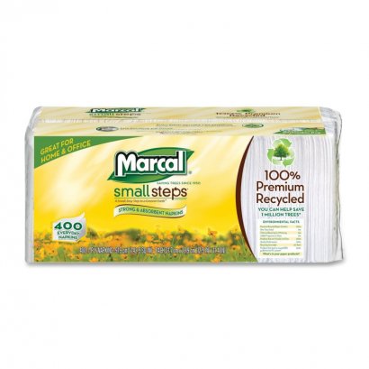 Marcal Small Steps Recycled Luncheon Napkin 6506CT