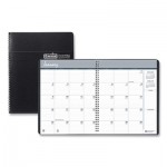 House of Doolittle Recycled Ruled Monthly Planner with Expense Log, 8.75 x 6.88, Black, 2020-2022 HOD26802