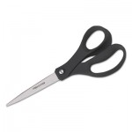 Fiskars 150810-1001 Recycled Scissors, 10" Long, 8" Cut Length, Black Straight Handle FSK1508101001