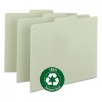 Smead Recycled Tab File Guides, Blank, 1/3 Tab, Pressboard, Letter, 100/Box SMD50334