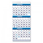 House of Doolittle Recycled Three-Month Format Wall Calendar, 8 x 17, 14-Month (Dec-Jan) 2020-2022 HOD3646