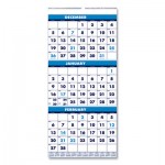 House of Doolittle Recycled Three-Month Format Wall Calendar, 8 x 17, 14-Month (Dec-Jan) 2020-2022 HOD3646