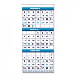 House of Doolittle Recycled Three-Month Format Wall Calendar, 12.25 x 26, 14-Month, 2020-2022 HOD3640