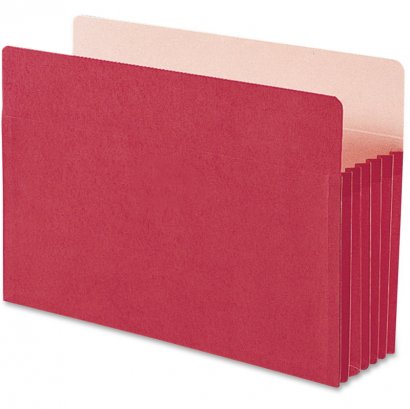 Red Colored File Pockets 74241