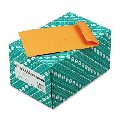 Quality Park Redi-Seal Catalog Envelope, 6 1/2 x 9 1/2, Brown Kraft, 250/Box QUA43362
