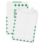 Quality Park Redi-Strip Catalog Envelope, 9 x 12, First Class Border, White, 100/Box QUA44534