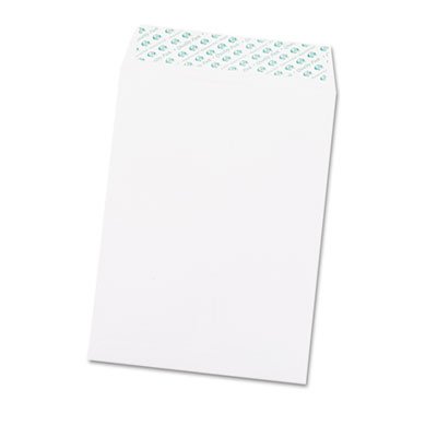 Quality Park Redi Strip Catalog Envelope, 9 x 12, White, 100/Box QUA44582