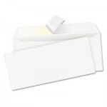 Quality Park Redi-Strip Envelope, Contemporary, #10, White, 500/Box QUA69022