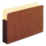 Pendaflex Redrope WaterShed Expanding File Pockets, 5.25" Expansion, Legal Size, Redrope PFX35364