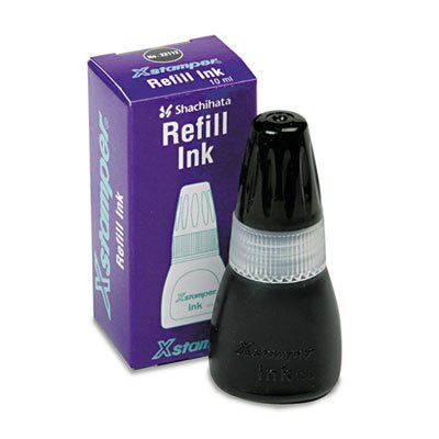 Xstamper Refill Ink for Xstamper Stamps, 10ml-Bottle, Black XST22112