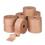 Reinforced Kraft Sealing Tape, 3" x 450ft, Brown, 10/Carton UFS44HD007