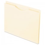 Pendaflex Reinforced Top Tab File Jacket, 1 Inch Expansion, Letter, Manila, 50/Box PFX22100