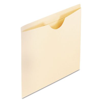 Pendaflex Reinforced Top Tab File Jackets, Flat, Letter, Manila, 100/Box PFX22000