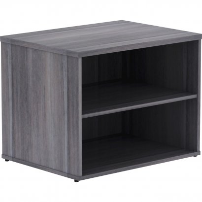 Lorell Relevance Series Charcoal Laminate Office Furniture Credenza 16215