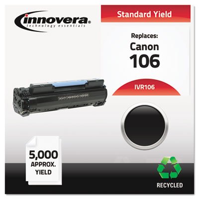 Innovera IVR106 Remanufactured 0264B001AA Toner, 5000 Yield, Black IVR106