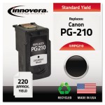 IVRPG210 Remanufactured 2974B001 (PG-210) Ink, 220 Page-Yield, Black IVRPG210