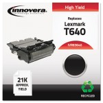 Remanufactured 64015HA (T640) Toner, 21000 Yield, Black IVR83640