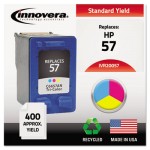 IVR20057 Remanufactured C6657AN (57) Ink, 400 Page-Yield, Tri-Color IVR20057