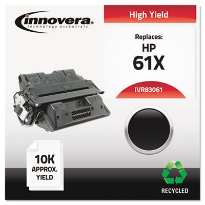 Remanufactured C8061X (61X) Laser Toner, 10000 Yield, Black IVR83061