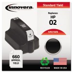 IVR21WN Remanufactured C8721WN (02) Ink, 660 Page-Yield, Black IVR21WN