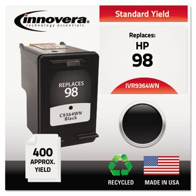 IVR9364WN Remanufactured C9364A (98) Ink, 400 Page-Yield, Black IVR9364WN