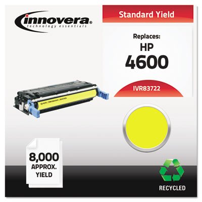 Remanufactured C9722A (641A) Toner, 8000 Yield, Yellow IVR83722