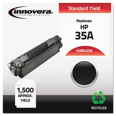 Remanufactured CB435A (35A) Laser Toner, 1500 Yield, Black IVRB435A