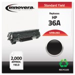 Remanufactured CB436A (36A) Laser Toner, 2000 Yield, Black IVRB436A