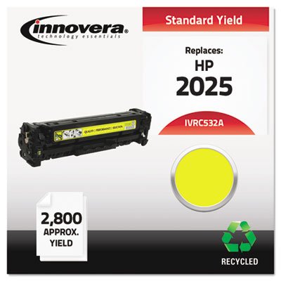 IVRC532A Remanufactured CC532A (304A) Toner, 2800 Yield, Yellow IVRC532A