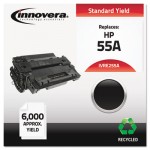 IVRE255A Remanufactured CE255A (55A) Laser Toner, 6000 Yield, Black IVRE255A