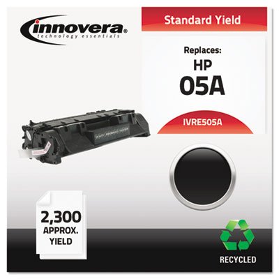 IVRE505A Remanufactured CE505A (05A) Laser Toner, 2300 Yield, Black IVRE505A