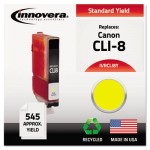 IVRCLI8Y Remanufactured CLI-8 Ink, 545 Yield, Yellow IVRCLI8Y