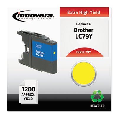 IVRLC79Y Remanufactured Extra High-Yield Ink, Yellow IVRLC79Y