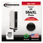 IVRB322WN Remanufactured High-Yield CB322WN (564XL) Ink, 290 Page-Yield, Photo Black IVRB322WNC