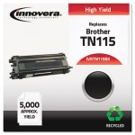 IVRTN115BK Remanufactured High-Yield Toner, Black IVRTN115BK