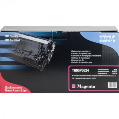 IBM Remanufactured HP 650A Toner Cartridge TG95P6624