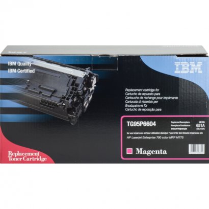 IBM Remanufactured HP 651A Toner Cartridge TG95P6604