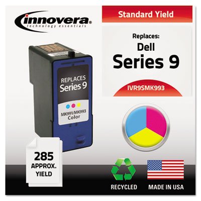 IVR9SMK993 Remanufactured MK991 (Series 9) Ink, 285 Yield, Tri-Color IVR9SMK993