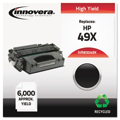 IVR83049X Remanufactured Q5949X (49X) Laser Toner, 6000 Yield, Black IVR83049X