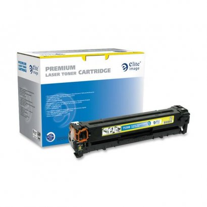 Elite Image Remanufactured Toner Cartridge Alternative For HP 125A (CB542A) 75398