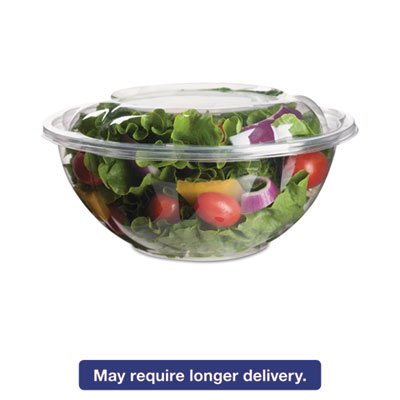 ECP EP-SB24 Renewable & Compostable Salad Bowls w/ Lids - 24oz., 50/PK, 3 PK/CT ECOEPSB24