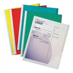 C-Line Report Covers with Binding Bars, Vinyl, Assorted, 8 1/2 x 11, 50/BX CLI32550