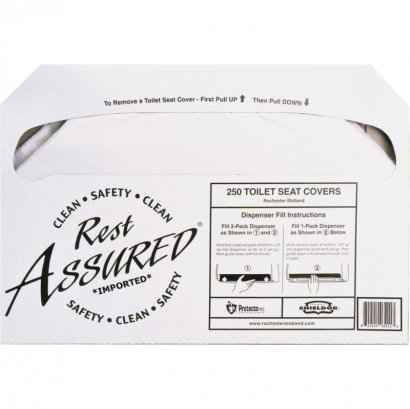 Impact Products Rest Assured Half Fold Toilet Seat Covers 25183273