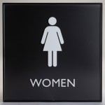 Lorell Restroom Sign 02656