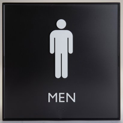 Lorell Restroom Sign 02658