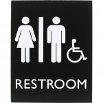 Lorell Restroom Sign 02664