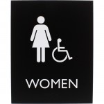 Lorell Restroom Sign 02666