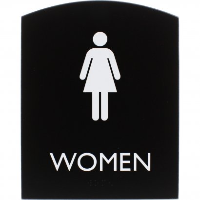 Lorell Restroom Sign 02674