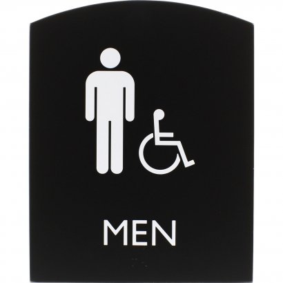 Lorell Restroom Sign 02677